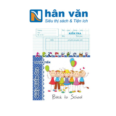 Tập Kiểm Tra Định Lượng 80GSM KT080