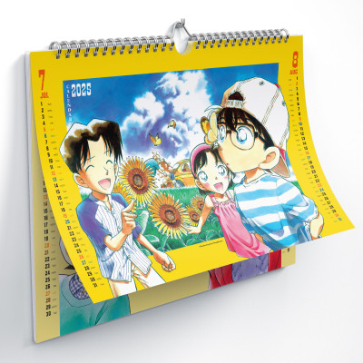 Lịch Treo Tường Thám Tử Lừng Danh Conan 2025 (Tặng Kèm Poster Đính Bên Trong