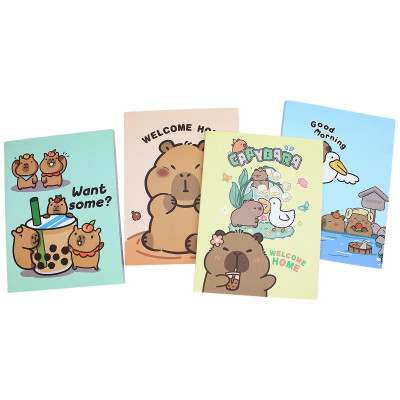 Tập Học Sinh Capybara - 4 Ô Ly - 200 Trang 80gsm - The Sun (Mẫu Bìa Giao Ngẫu Nhiên)
