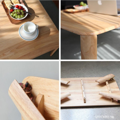 BÀN TRÀ/ SOFA HÀN QUỐC - C TABLE SIZE L - GỖ TỰ NHIÊN