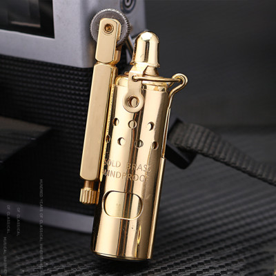 Vỏ Hột Quẹt Bật Lửa Xăng đá Zorro Z-YFA001 thiết kế đẹp độc lạ - dùng xăng bấc đá cao cấp