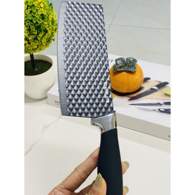 Bộ Dao Nhà Bếp 6 Món Cao Cấp Màu Đen CKK103S6 (cam kết hàng chính hãng, y hình)