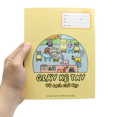 Giấy Kê Tay Thị Trấn Mèo - The Sun - Màu Cam