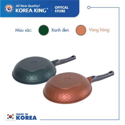 Chảo cạn Diamond Korea King size 20cm - Hàng chính hãng