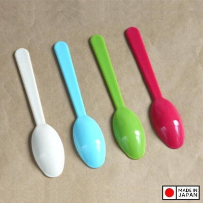 Set 08 thìa nhựa G&B Yamada Brillia 142mm - Hàng Nội Địa Nhật Bản