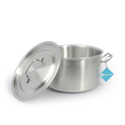 Nồi Inox Zebra Estio Pro 3 đáy nắp inox 26cm 8.6L - 162235