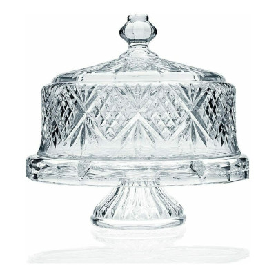 KHAY ĐỰNG BÁNH KÈM NẮP CHỤP PHA LÊ GODINGER DUBLIN