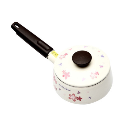 Nồi tráng men tay cầm đáy từ 16cm Fujihoro MCPV-16S (1.4 lít) - Hàng chính hãng