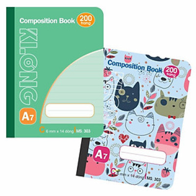 Sổ may A7 200tr KLONG; MS: 303