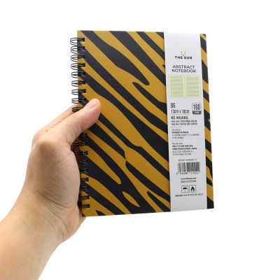 Sổ Lò Xo Bìa Cứng Abstract B6 - Kẻ Ngang - 160 Trang 80gsm - The Sun 01