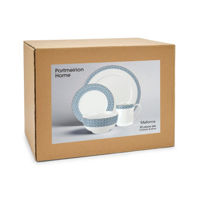 Portmeirion Home Bộ bát 16 món Mallorca Nhập khẩu Anh Quốc