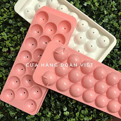[MỚI] Combo 2 Khay Đá Bi 20 viên - Khuôn Rau Câu Bóng Nước. Chuyên phục vụ Sp Gia dụng, Khuôn làm bánh, Dụng cụ học Sinh