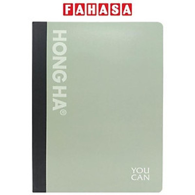 Sổ Bìa Bồi Status A4 - Kẻ Ngang - 200 Trang 58gsm - Hồng Hà 4654 - You Can