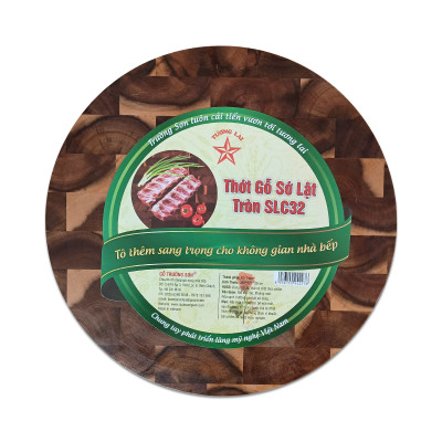 Thớt Chặt Hình Chữ Nhật SLC32 Gỗ Tràm Sớ Lật Sang Trọng  - Đồ Gia Dụng Gỗ Nhà Bếp Thương Hiệu Trường Sơn