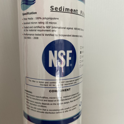 Combo 3 lõi lọc PP 10" Thái Lan - Hàng chính hãng