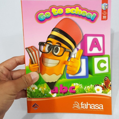 Tập 100 Trang ĐL 100g/m2 - FAHASA (Mẫu Màu Giao Ngẫu Nhiên)