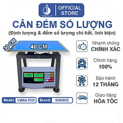 Cân Đếm Số Lượng Vibra FCD - Mặt Bàn Cân 300X400MM