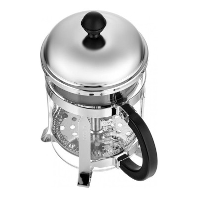 Bình pha trà, cà phê kiểu Pháp Bodum Chambord 500ml màu inox 1924-16, xuất xứ Bồ Đào Nha