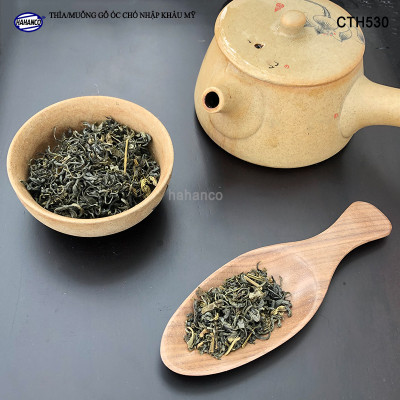 Thìa/Muỗng xúc trà gỗ Óc Chó - Trong văn hóa trà đạo Nhật Bản (Đủ kiểu dáng) Dùng xúc cafe, xúc gia vị, ăn uống sạch, decor trang trí