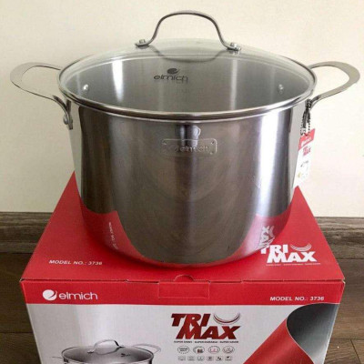NỒI INOX CAO CẤP 3 LỚP ĐÁY LIỀN TRI-MAX 2353731, 2353732, 2353733, 2353734, 2353735, 2353736