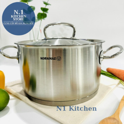 Nồi inox cao cấp Korkmaz Proline 6.2 lít - A1162 - Hàng Chính Hãng