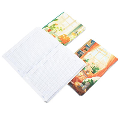 Tập Sinh Viên Lazy Cat - Miền Nam - Kẻ Ngang Có Chấm - 200 Trang 80gsm - Fahasa - Mẫu 2