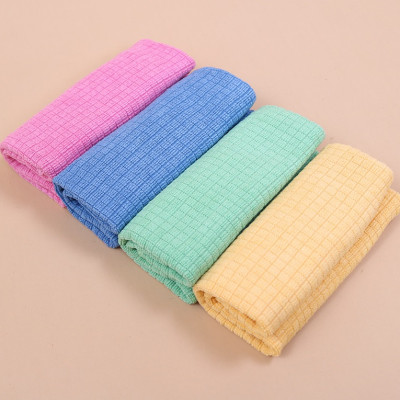 Combo 4 Khăn lau xe đa năng Hàn Quốc 100% Microfiber KT 30x40cm chuyên dụng lau kính và nội thất, thấm hút tốt không bụi vải