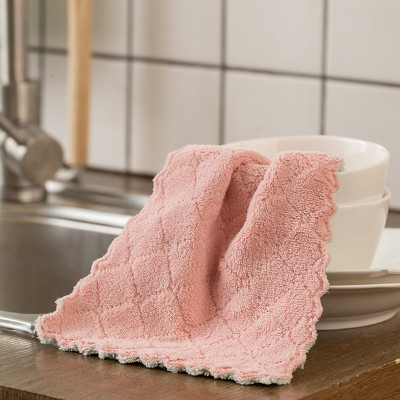 Khăn Lau Nhà Bếp Đa Năng 2 Mặt Xuất Nhật - Vệ Sinh Nhà Cửa - Vải Sợi Microfiber Không Phai Màu Rụng Sợi Nhanh Khô- Hàng Chính Hãng MINIIN