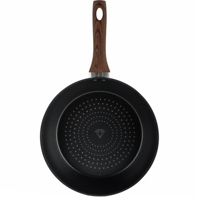 Chảo Sâu Lòng NAG2853 Đáy Từ 5 Lớp Chống Dính Vung Kính Siêu Bền Nagakawa (28cm) - Dùng Trên Mọi Loại Bếp - Hàng Chính Hãng