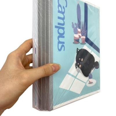 Vở A5 200 Trang Campus Meow NB-AMEO200 (Mẫu Màu Giao Ngẫu Nhiên)