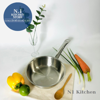 Chảo sâu inox cao cấp Korkmaz Proline 20cm - A1175 - Hàng chính hãng