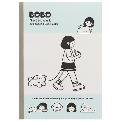 Tập Haplus BoBo - Kẻ Ngang - 200 Trang 60gsm - Hải Tiến 6904 (Mẫu Bìa Giao Ngẫu Nhiên)