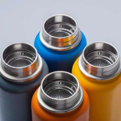 Bình giữ nhiệt LocknLock Riga Tumbler Vietnam Edition màu Xanh đen - Ruộng bậc thang LHC4160DGRN 897ml, Hàng chính hãng, có quai xách dễ dàng mang đi - JoyMall