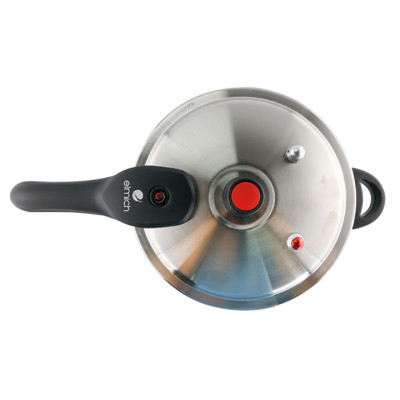 Nồi áp suất Inox 304 Elmich 20cm 4.0L EL3369 tặng kèm giá hấp Inox - Hàng chính hãng