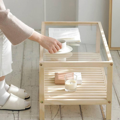 Bàn Trà Rect 2 Tầng IBIE