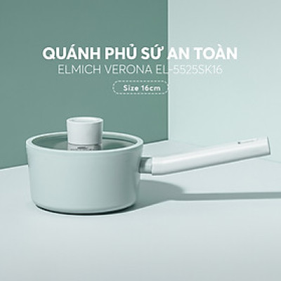 Nồi phủ sứ an toàn Elmich Verona EL-5525SK