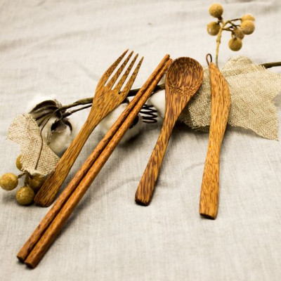 Đũa dừa cao cấp ECOHUB 23cm (10 đôi)