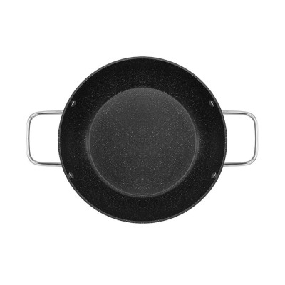 Nồi lẩu chống dính vân đá Elmich El-5553GY28 size 28cm  - Hàng chính hãng