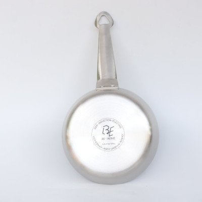 Chảo sâu inox chống dính behome 3 lớp 24 sâu 10cm-304