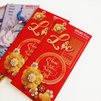 Bao Lì Xì Tết NIKIO - OKBUY 1 Sấp 6 Cái - Giao Ngẫu Nhiên