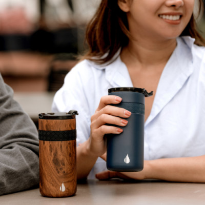 [Elemental chính hãng - Thương hiệu Mỹ] Ly Elemental DuoSip 350ml một trong hai vừa giữ nhiệt và làm mát bia, inox 304, an toàn sức khỏe