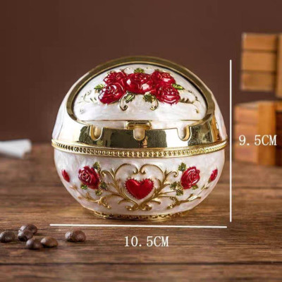 Gạt tàn hoa hồng