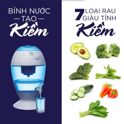 Bình Lọc Nước Ion Kiềm BellaVie Water