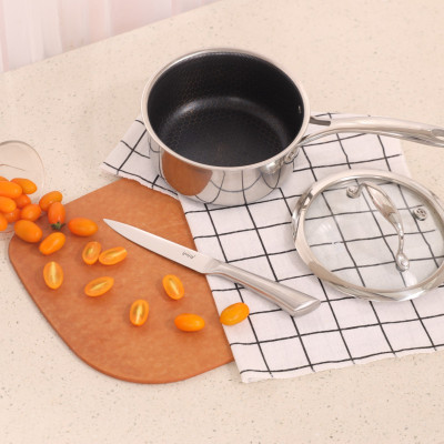 Hàng chính hãng: Nồi inox chống dính iMAT Hybrid các size 16|18|22|26cm. Dùng để nấu, kho, chiên...