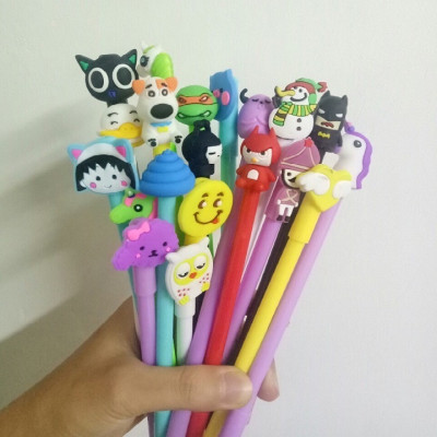 Combo túi  20 cây bút bi thú cho bé ,nhiều màu sắc ,ngộ nghĩnh xinh xắn đáng yêu cho bé lựa chon 