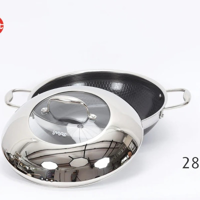 Chảo đa năng 24, 28 hai tay cầm iMat Hybrid