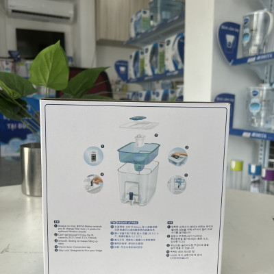 Bình Lọc Nước BRITA Flow Basic Blue - 8.2L (Kèm Maxtra Plus) - Hàng Chính Hãng