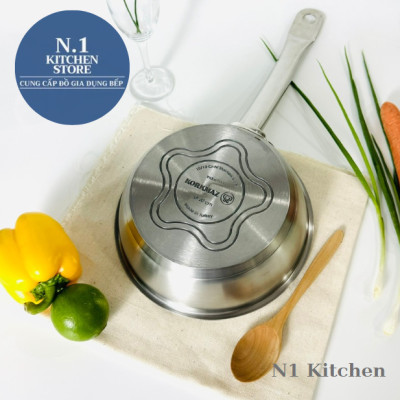 Chảo sâu inox cao cấp Korkmaz Proline 20cm - A1175 - Hàng chính hãng