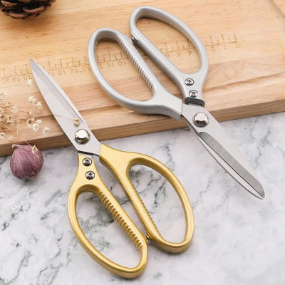 Kéo Thép Đa Năng Nhật Bản, Size Lớn, Chất Liệu Thép Cao Cấp Không Gỉ Kéo Cắt Gà Kéo Nhà Bếp Cắt Vải Cắt Giấy - Giao Màu Ngẫu Nhiên