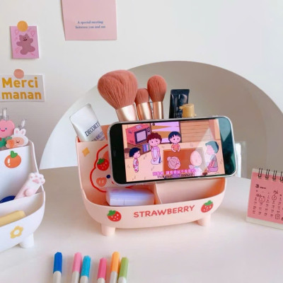 Kệ Đựng Bút 6 Ngăn – Hộp Đựng Đồ Đa Năng Trang Trí Bàn Học Văn Phòng Phẩm - HÀNG CHÍNH HÃNG MINIIN